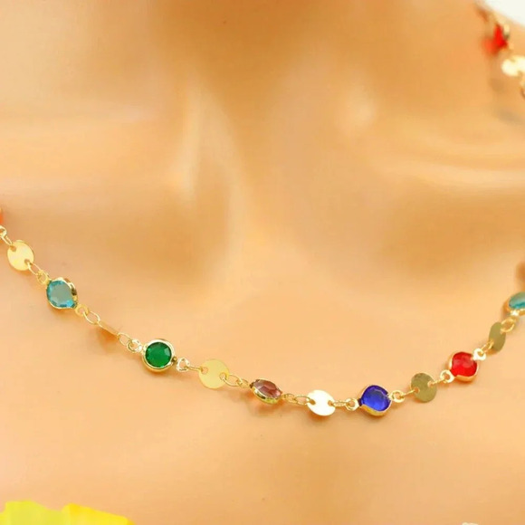 Minimalist Necklace, Sleek & Modern Design, Women’s Fashion, YC110458-N - Picture 1 of 10